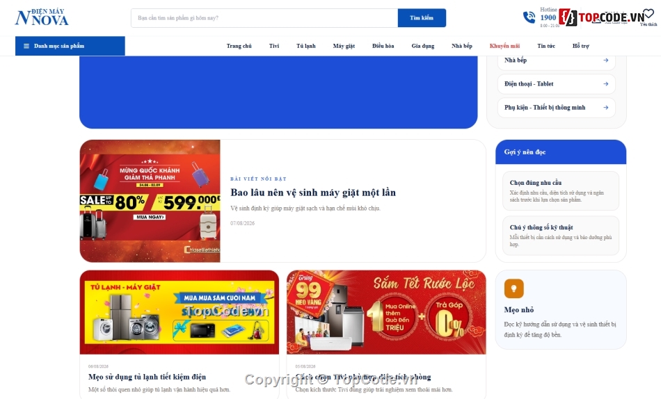 Web điện máy,điện máy,bán điện máy